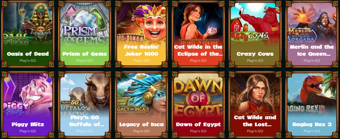 rivo casino top games